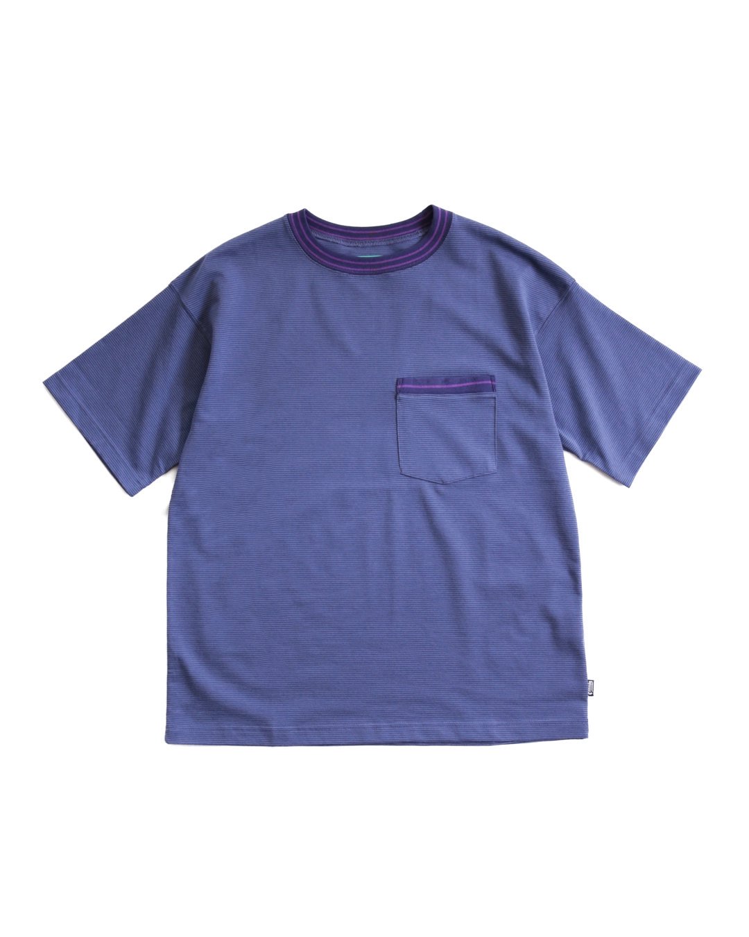 COMMON EDUCATIONS/S MINI STRIPE POCKET TEE