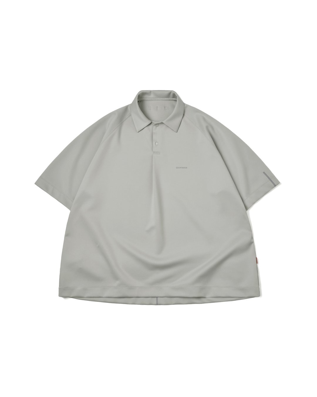 GOOPiMADEGNV-S3 KOOLTECH OVERSIZED POLO SHIRT