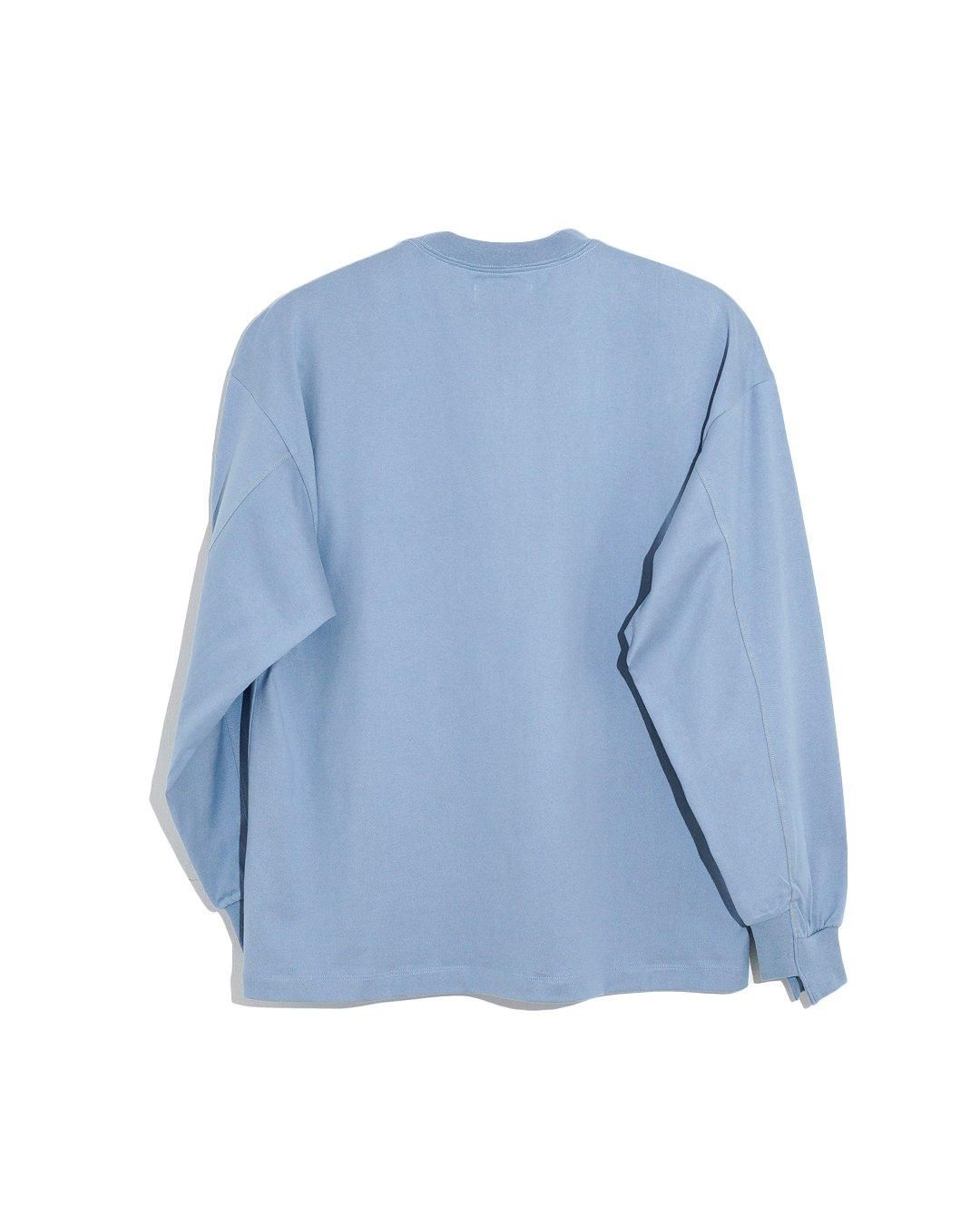 wonderland[ワンダーランド] 2024AW | WIND L/S T-SHIRTS - Sax