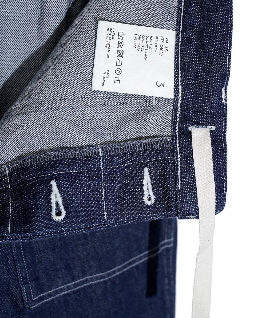 HATSKI[ハツキ] 24FW | MARIN UTILITY TROUSER - Denim