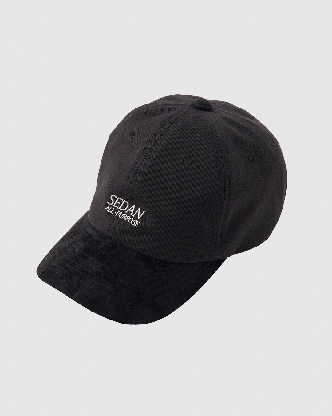 SEDAN ALL-PURPOSEOG LOGO SUEDE VISOR CAP