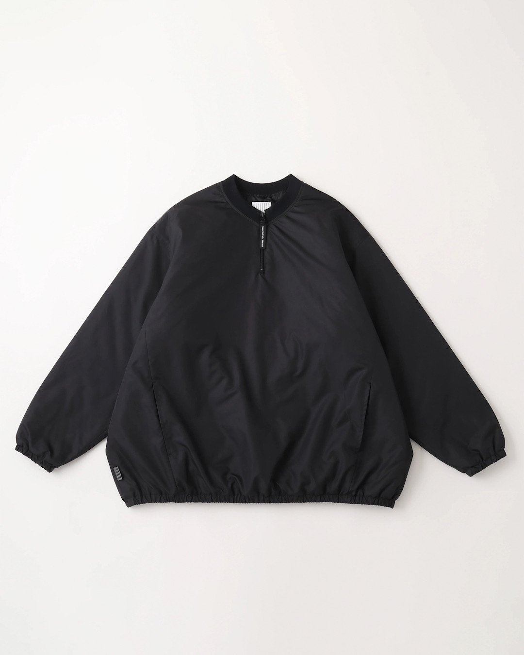 STRIPES FOR CREATIVE[ストライプフォークリエイティブ] FW24 1st Delivery | BASEBALL HALF ZIP  JACKET - Black, Navy