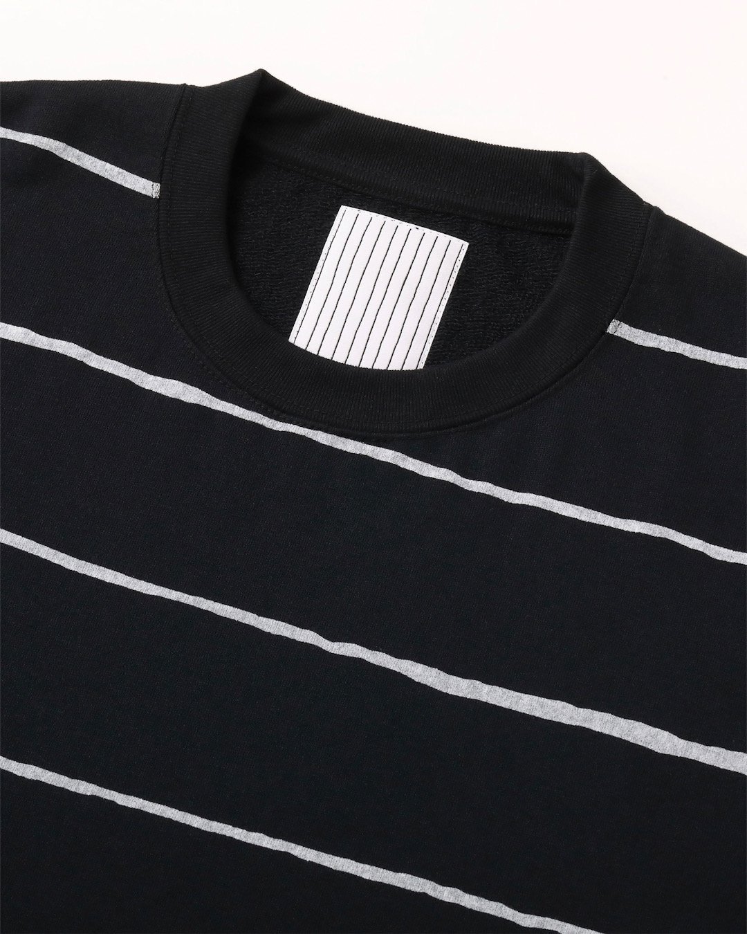 STRIPES FOR CREATIVE[ストライプフォークリエイティブ] FW24 1st Delivery | SUPER BIG WIDE SIDE  STRIPE TECH LS TEE - White-Black, Navy-White, Black-White