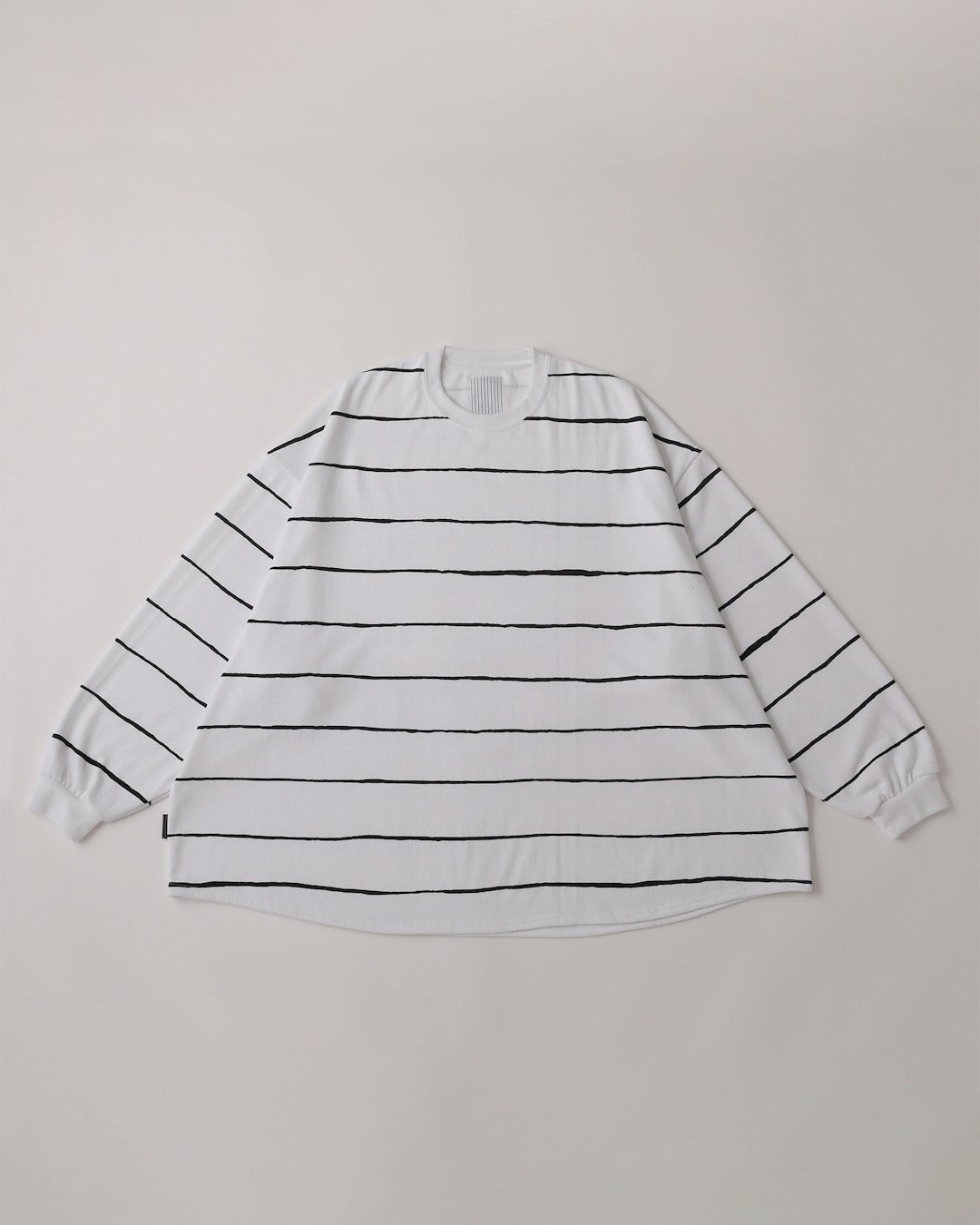 STRIPES FOR CREATIVESUPER BIG WIDE SIDE STRIPE TECH LS TEE