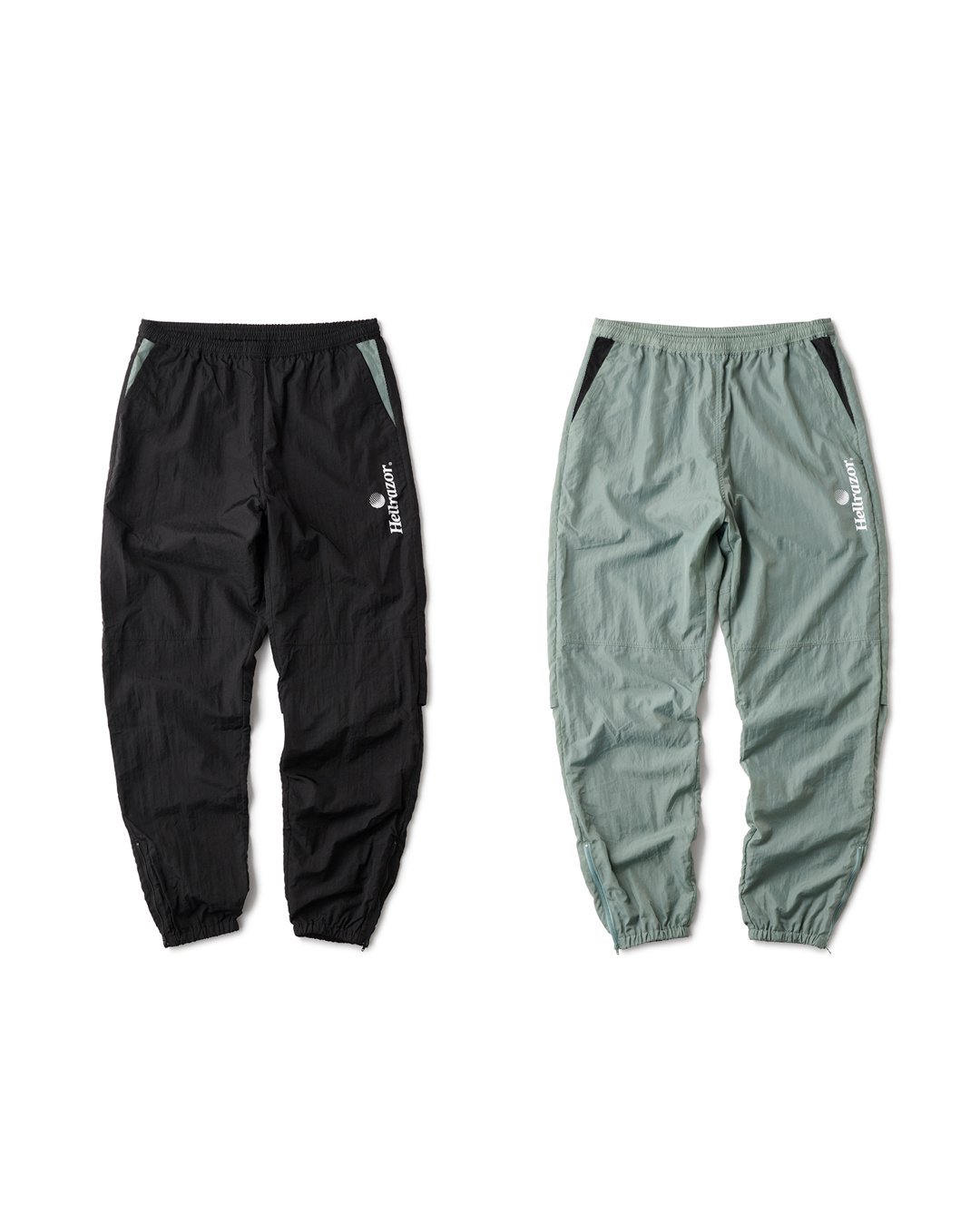 HELLRAZORTRADEMARK LOGO NYLON PANTS with VENTILATION