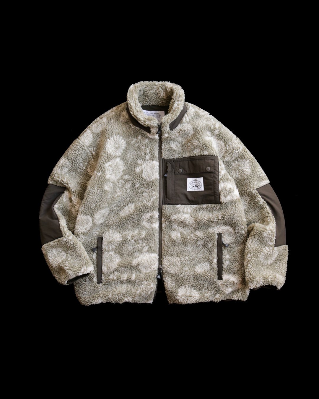 POLeRJACQUARD SHERPA JACKET