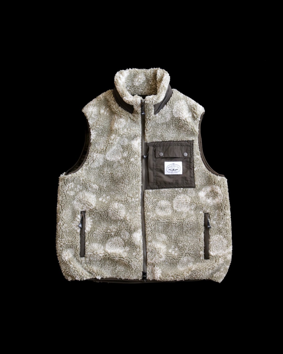 POLeRJACQUARD SHERPA VEST