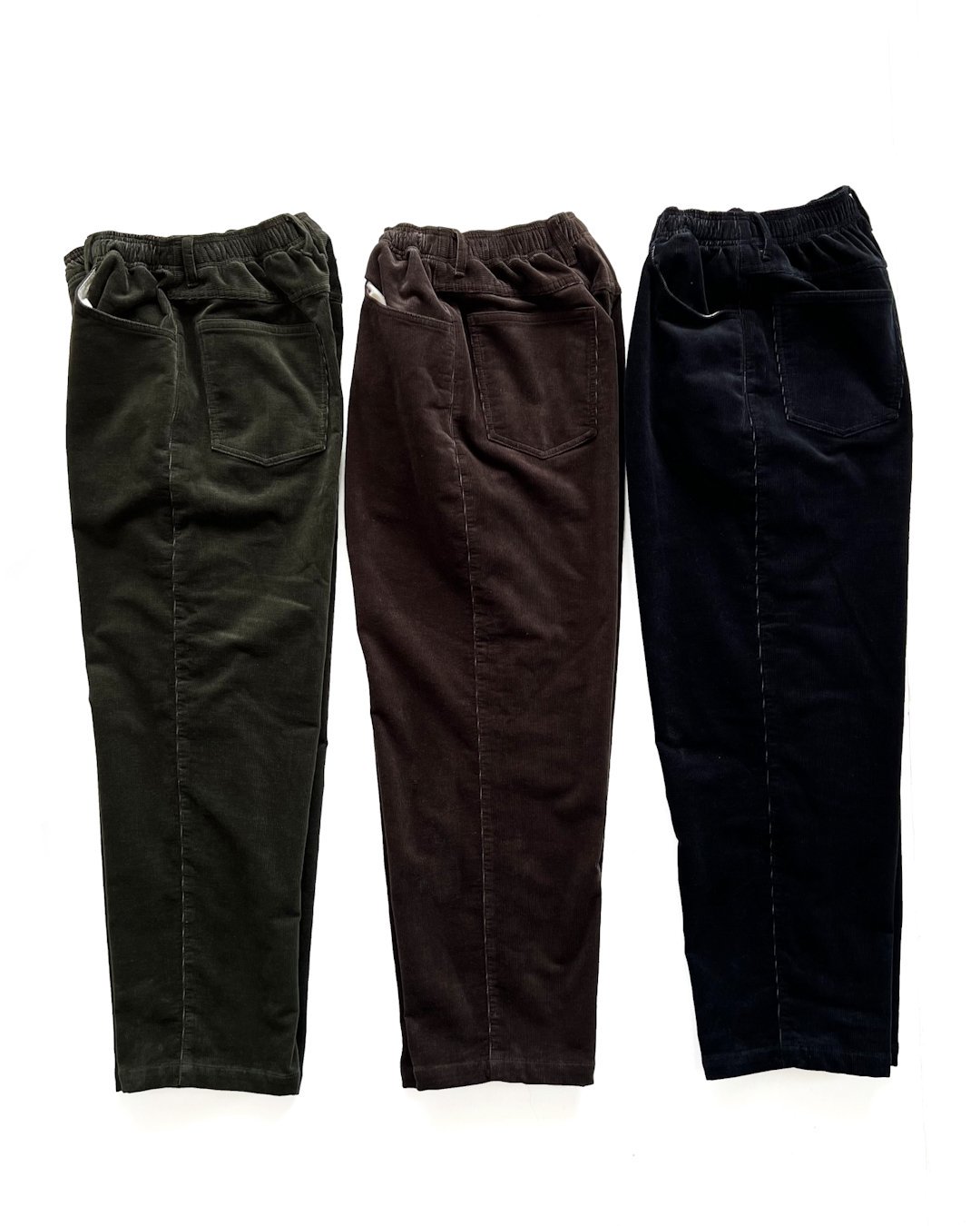 COMFORTABLE REASONBRUSHED LINING CORDS SLACKS