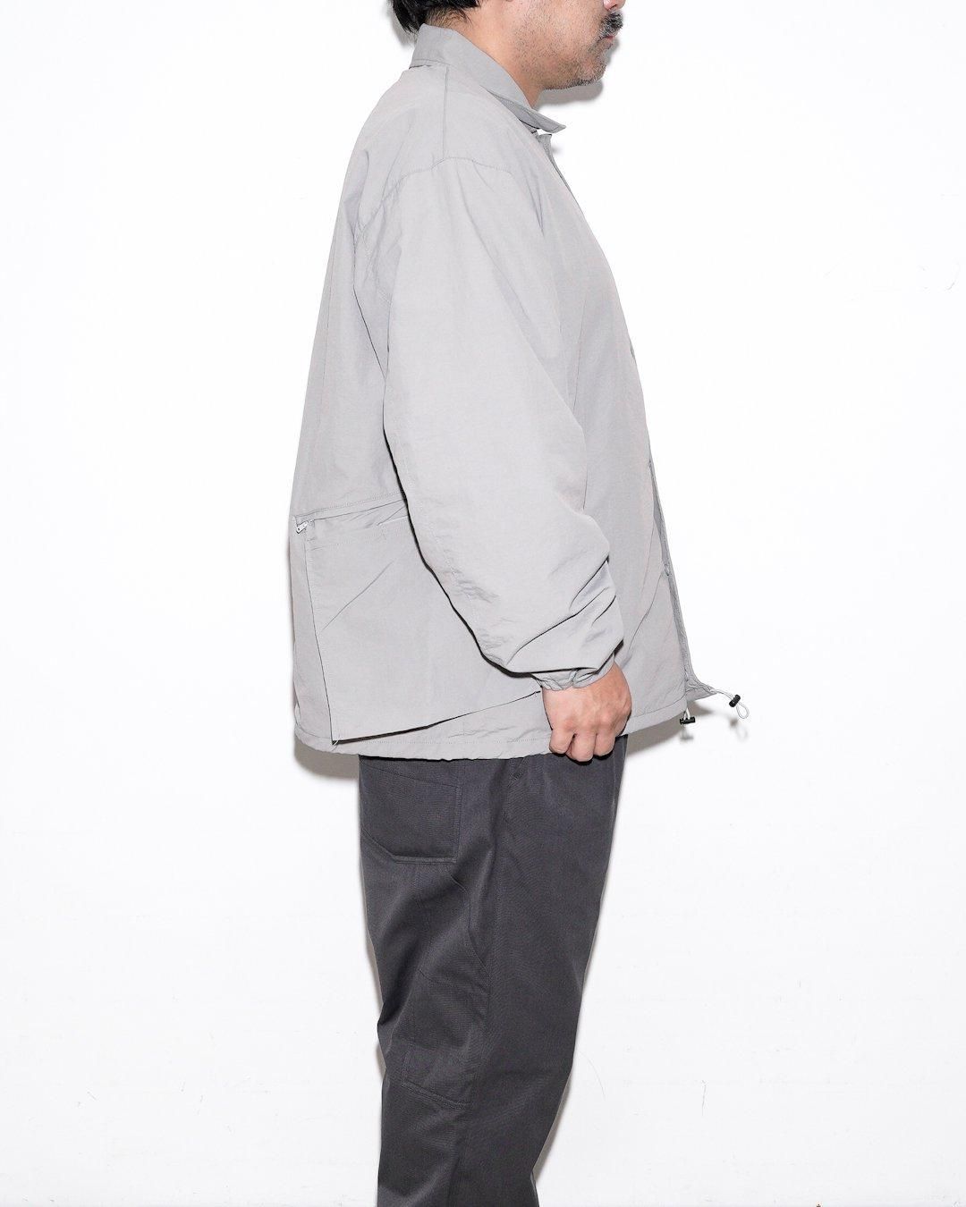 迷迭香[マンネンロウ] 2025 SS | NYLON HARVEST COACH JK - Grey