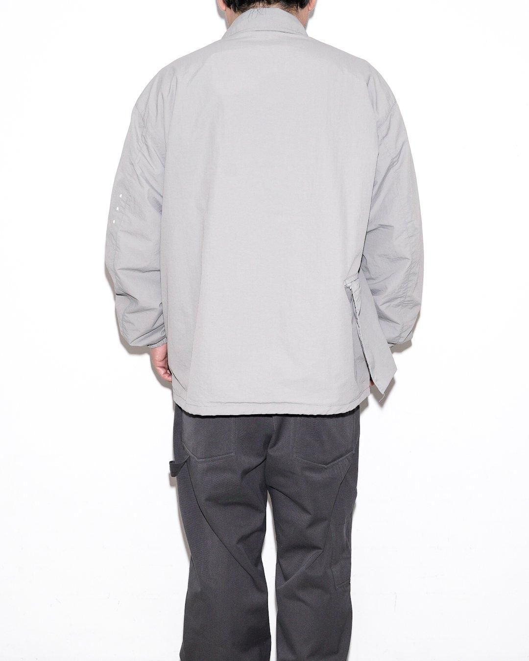 迷迭香[マンネンロウ] 2025 SS | NYLON HARVEST COACH JK - Grey