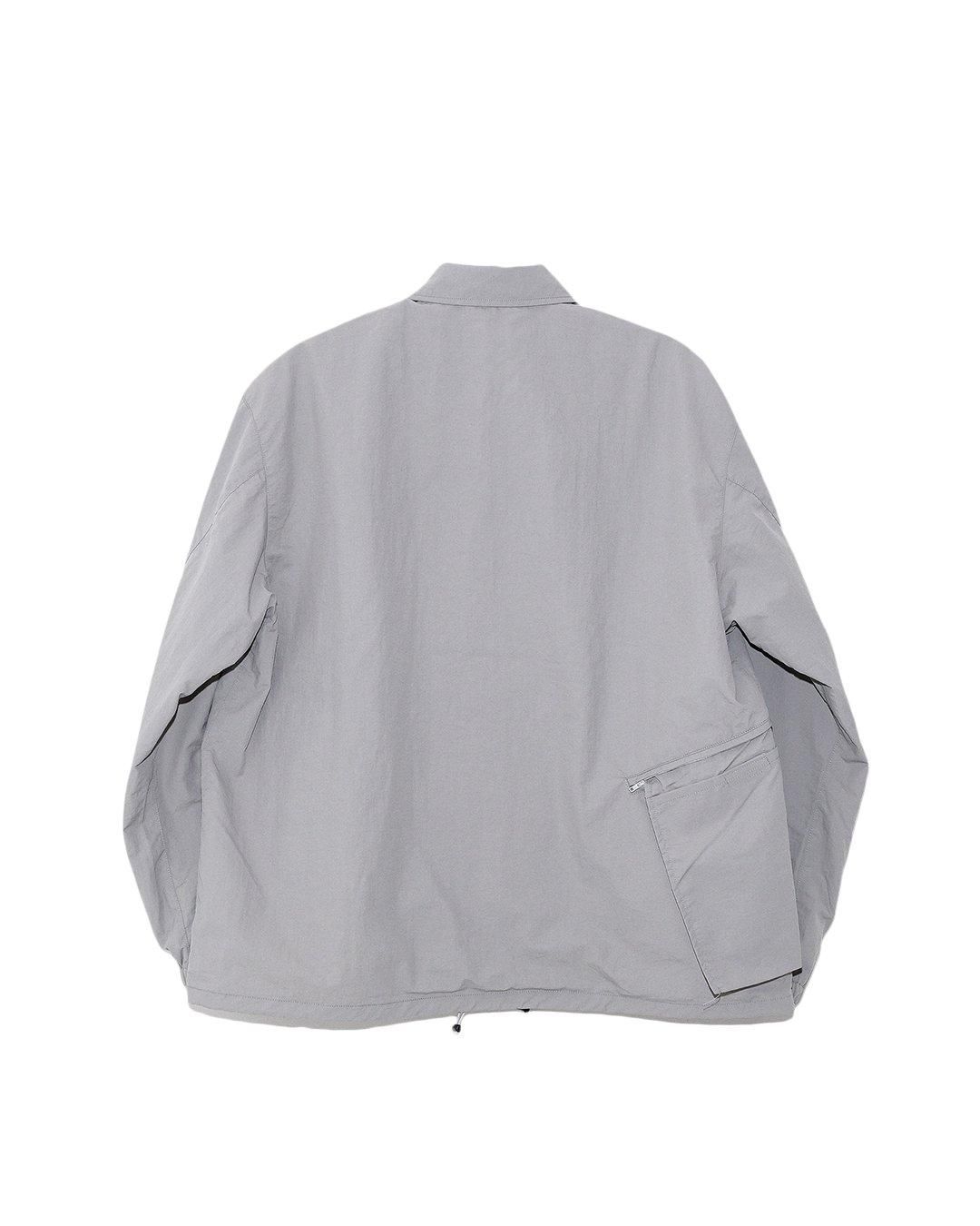 迷迭香[マンネンロウ] 2025 SS | NYLON HARVEST COACH JK - Grey