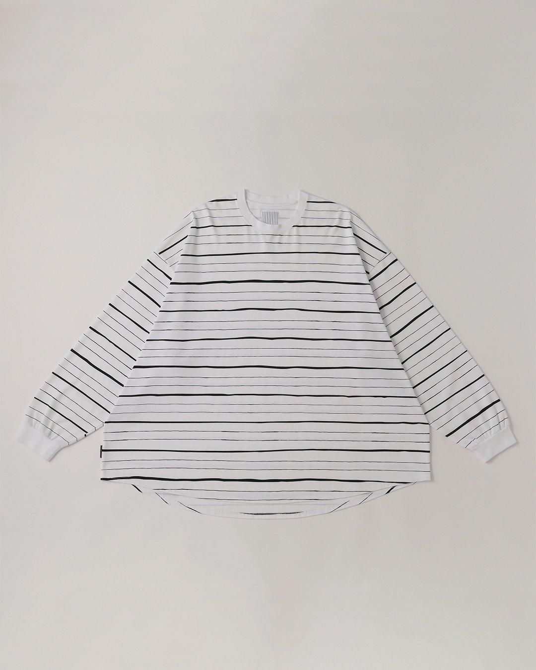 STRIPES FOR CREATIVESUPER BIG MIX SIDE STRIPES LS TEE