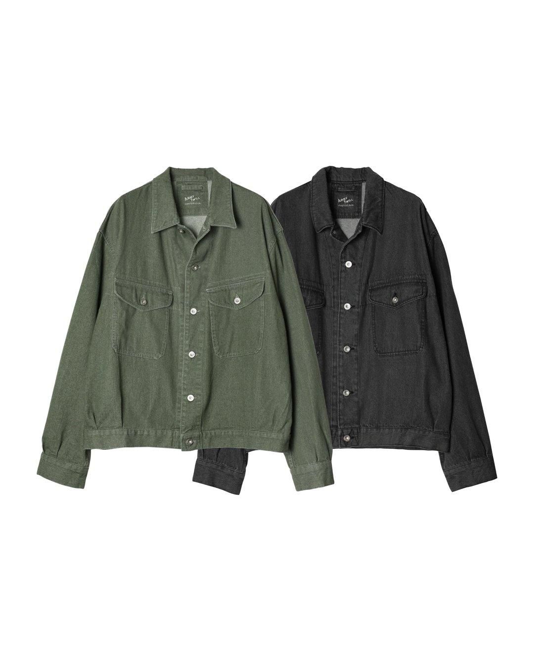 ARMY TWILLDENIM JACKET