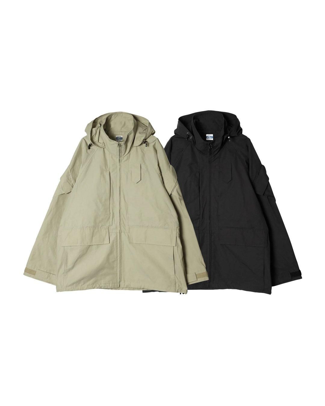 ARMY TWILLCOTTON NYLON JACKET