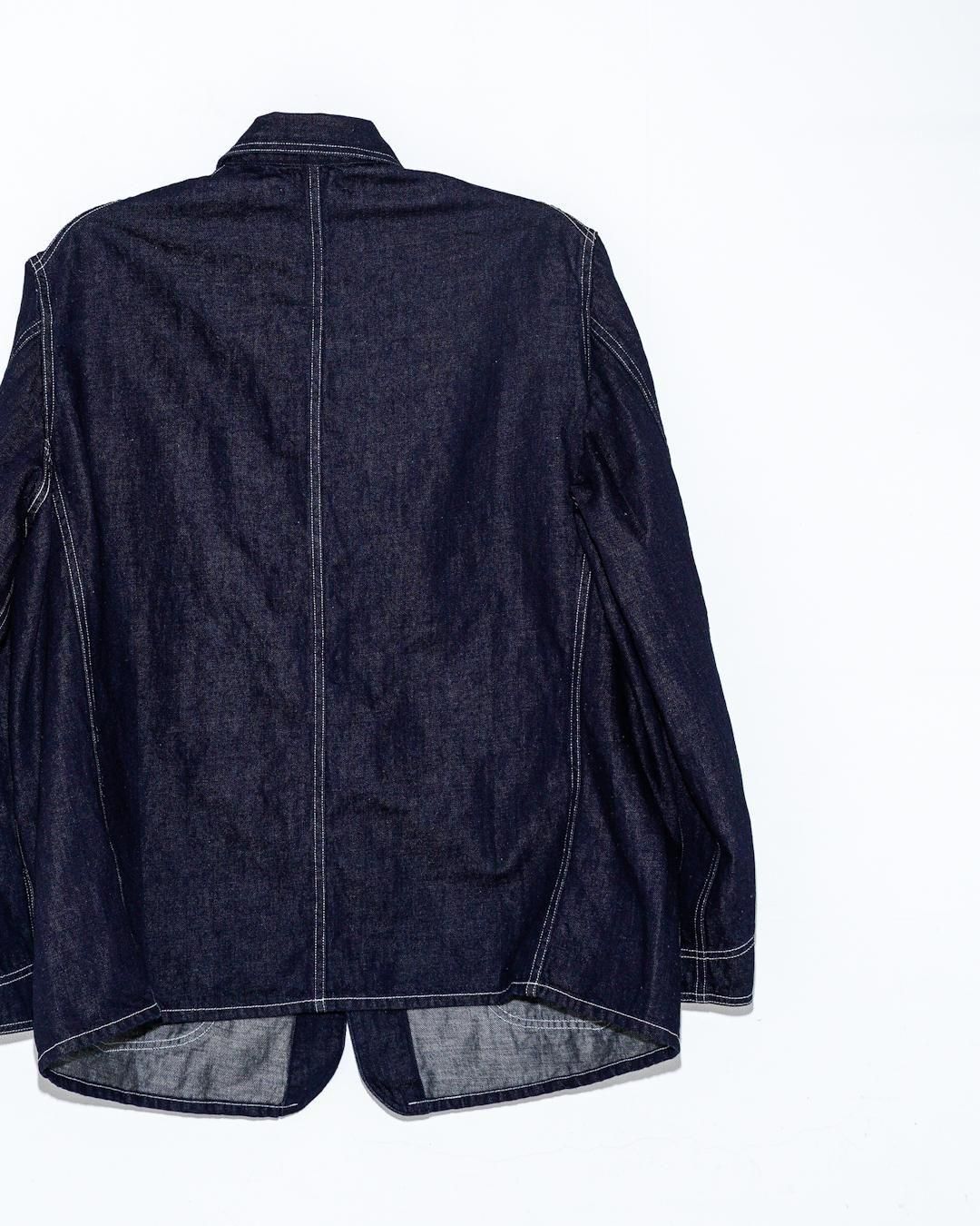 HATSKI[ハツキ] 25SS | COTTON/LINEN DENIM COVERALL - Indigo