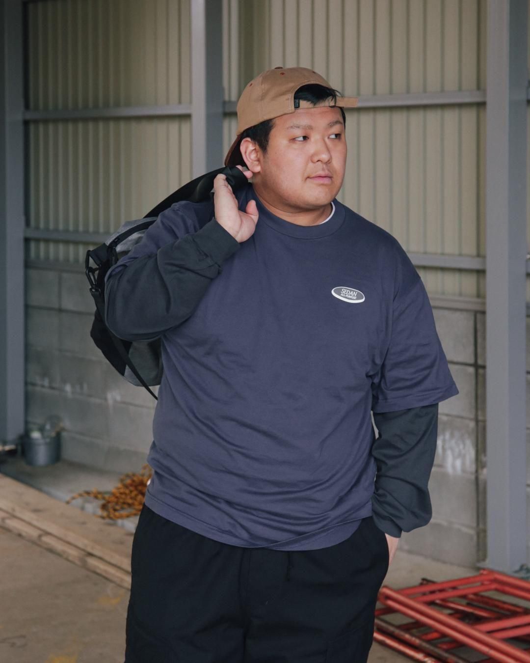 タグ付き　セダンオールパーパス　Oval Logo Layered L/S L タグ付き セダンオールパーパス Oval Logo Layered L/S L