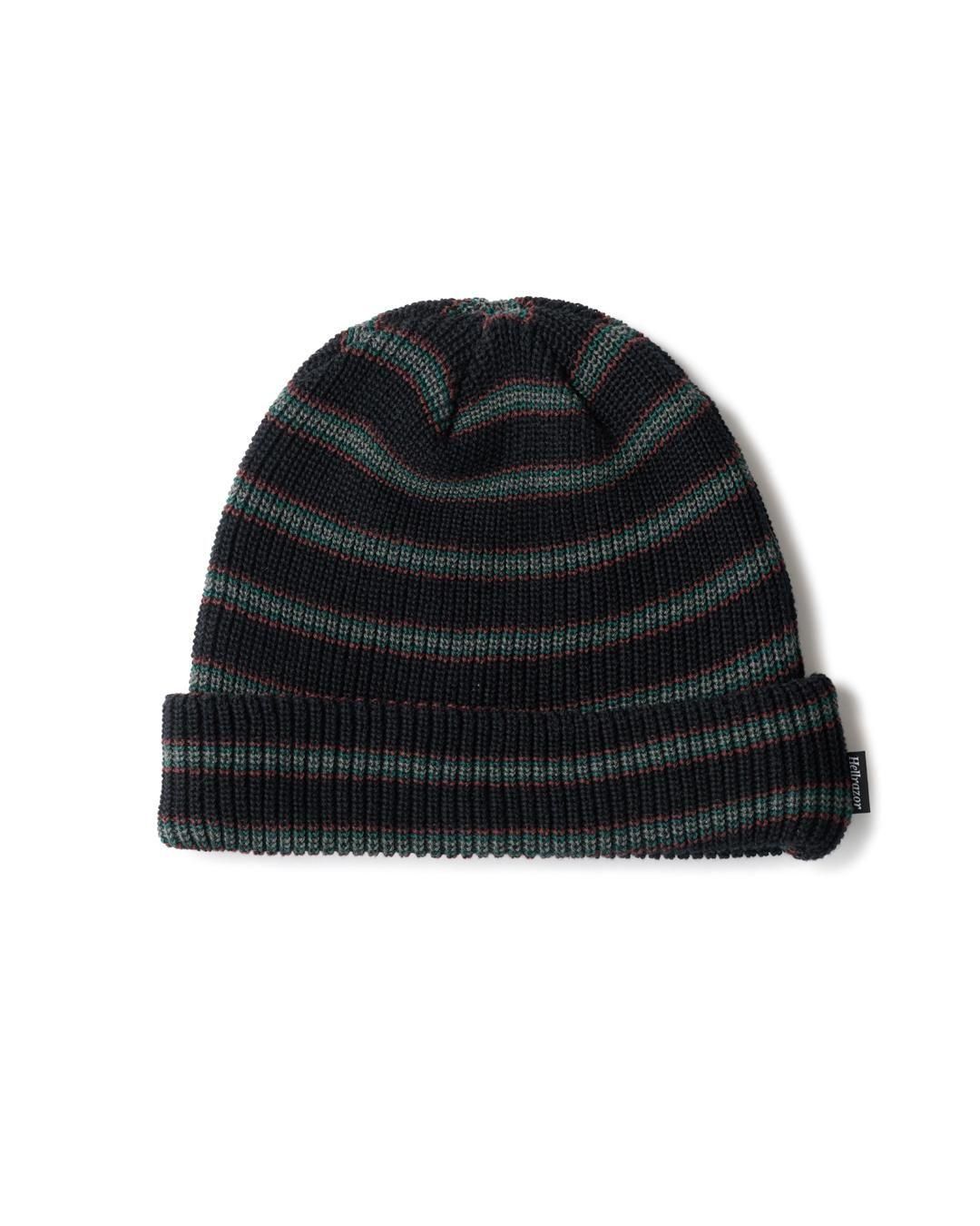 HELLRAZOR LOGO BOARDER BEANIE / BLACK (ヘルレイザー ビーニー