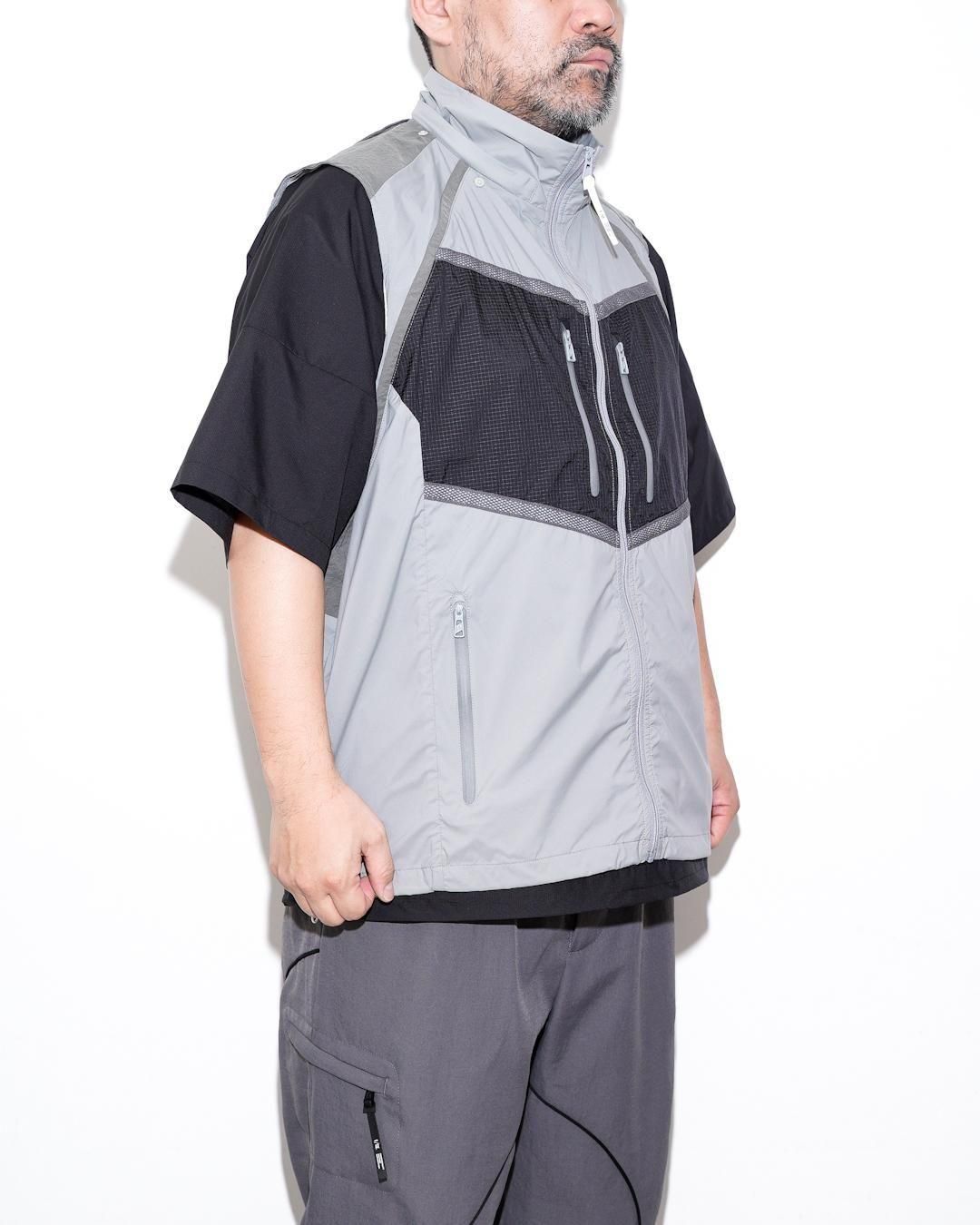 F/CE. エフシーイー STOWABLE TRANSFORM JACKET FPA08251U0002_Gray_4.jpg