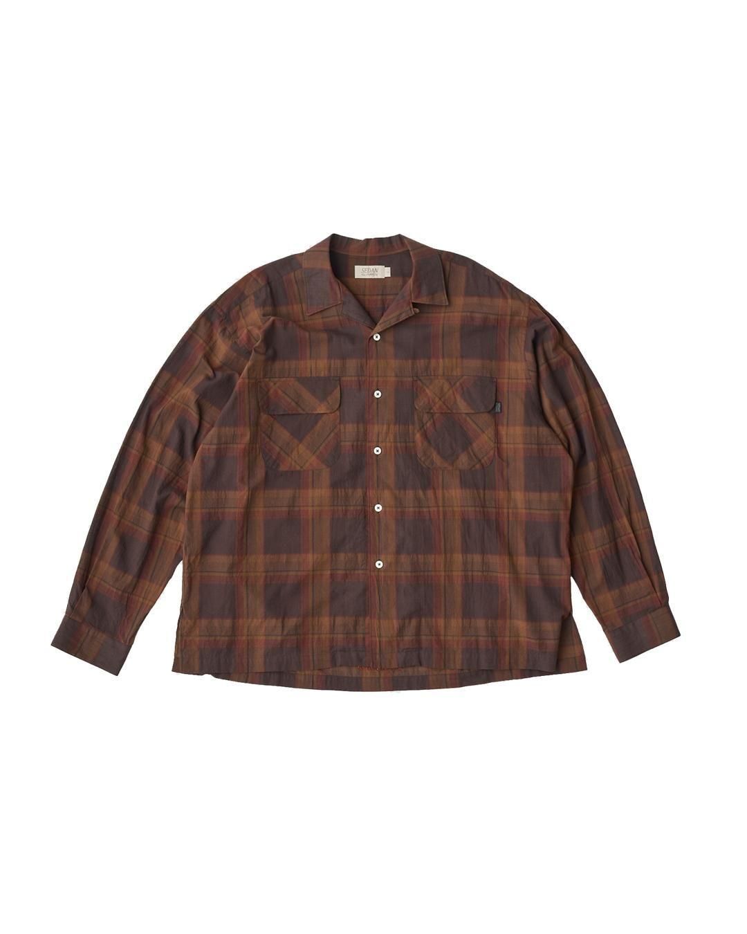 【新品】セダンオールパーパス Madras Plaid Shirt L SEDAN ALL-PURPOSE [セダンオールパーパス] | MADRAS PLAID OPEN