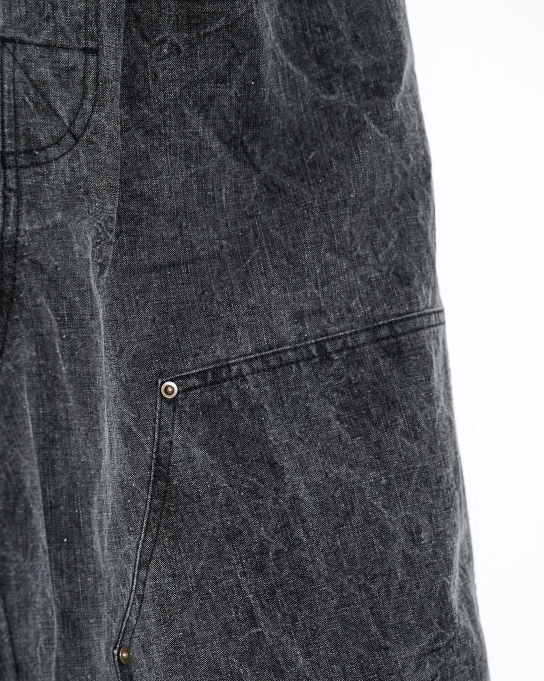 COMFORTABLE REASON / DOUBLE KNEE PIGMENT PANTS