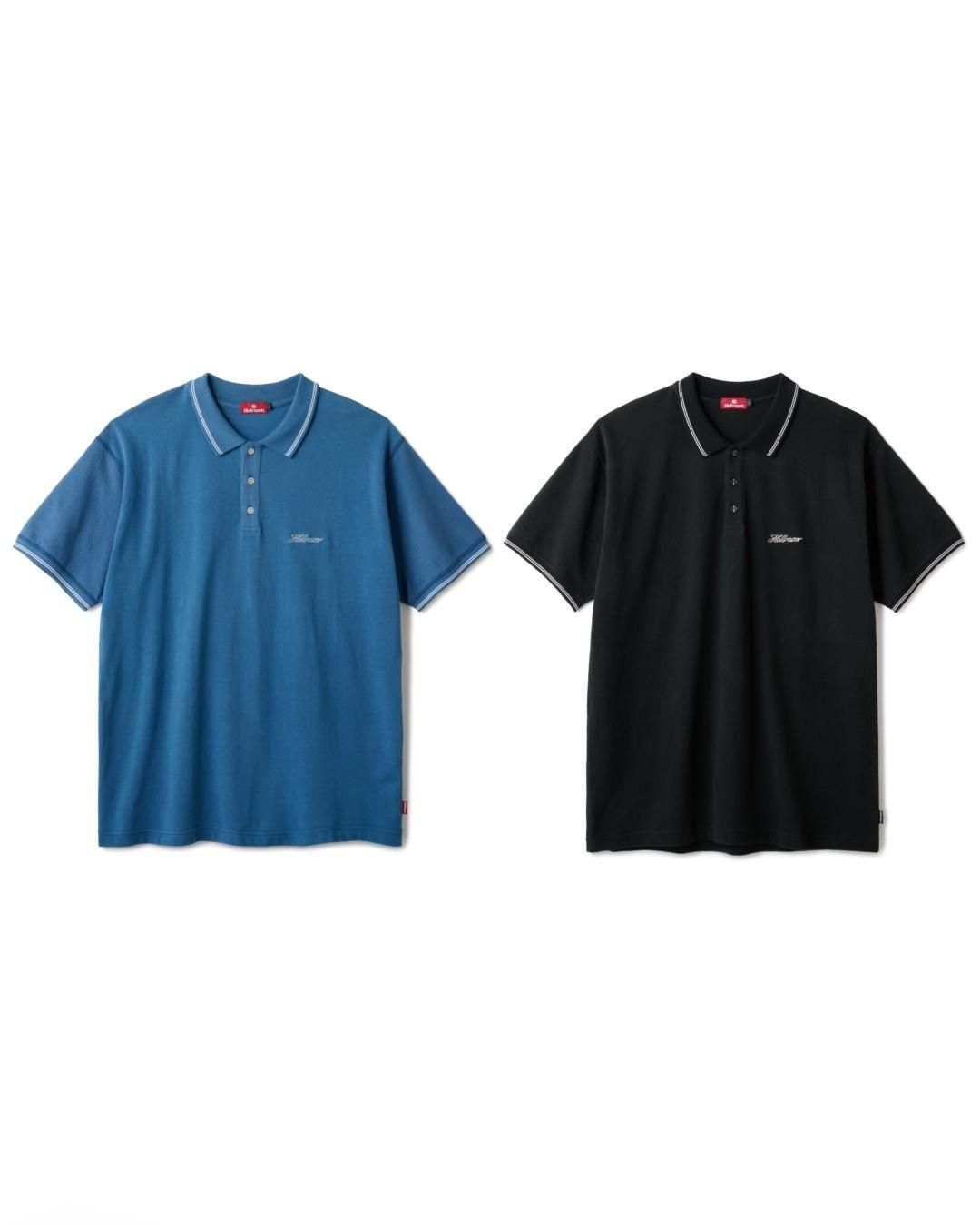 HELLRAZORSCRIPT LOGO POLO SHIRT