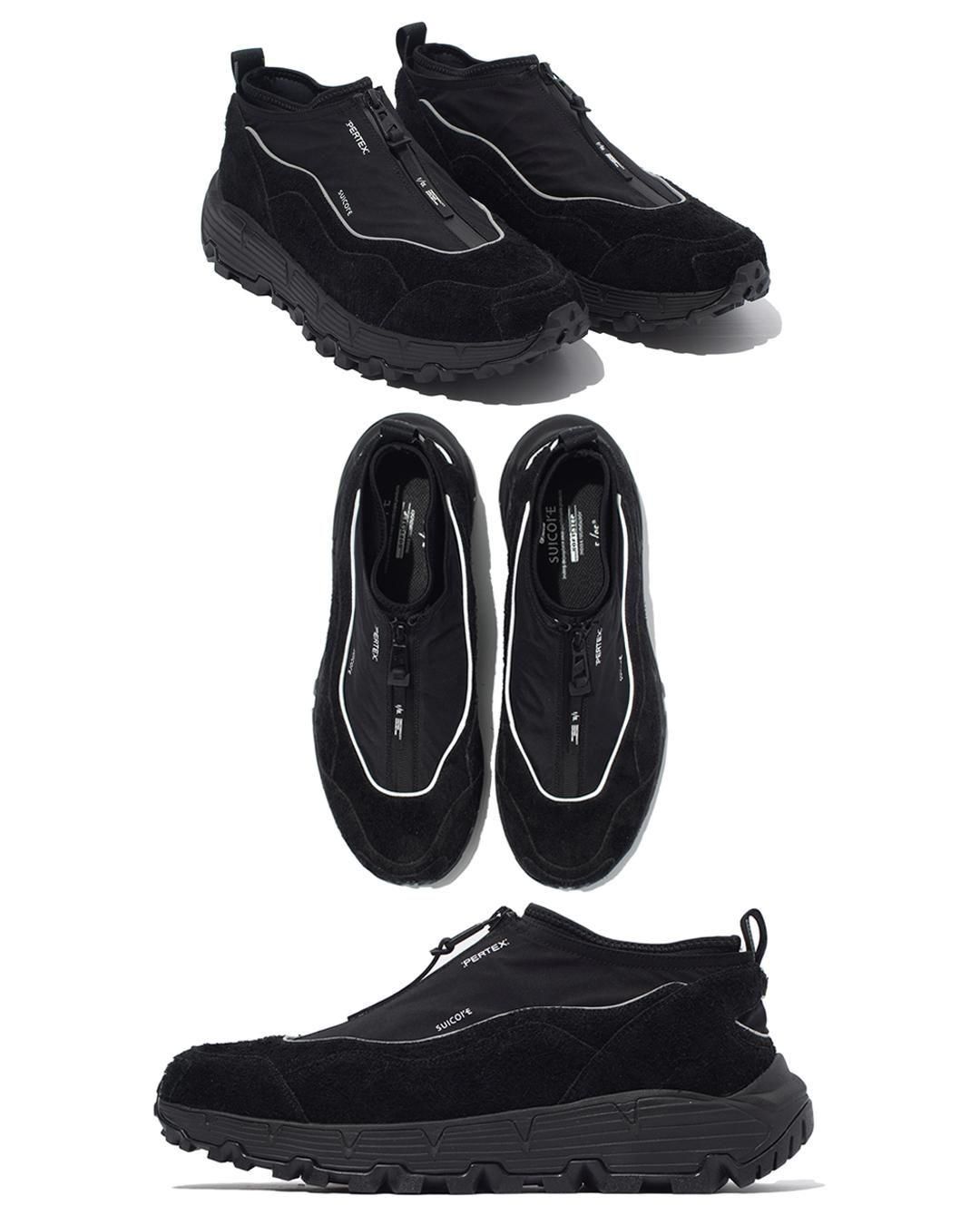 新品未使用 Suicoke event ファブリック プルオーバー コート M ZETA DIVISION × SUICOKE、ネオンイエローを配色したコラボ