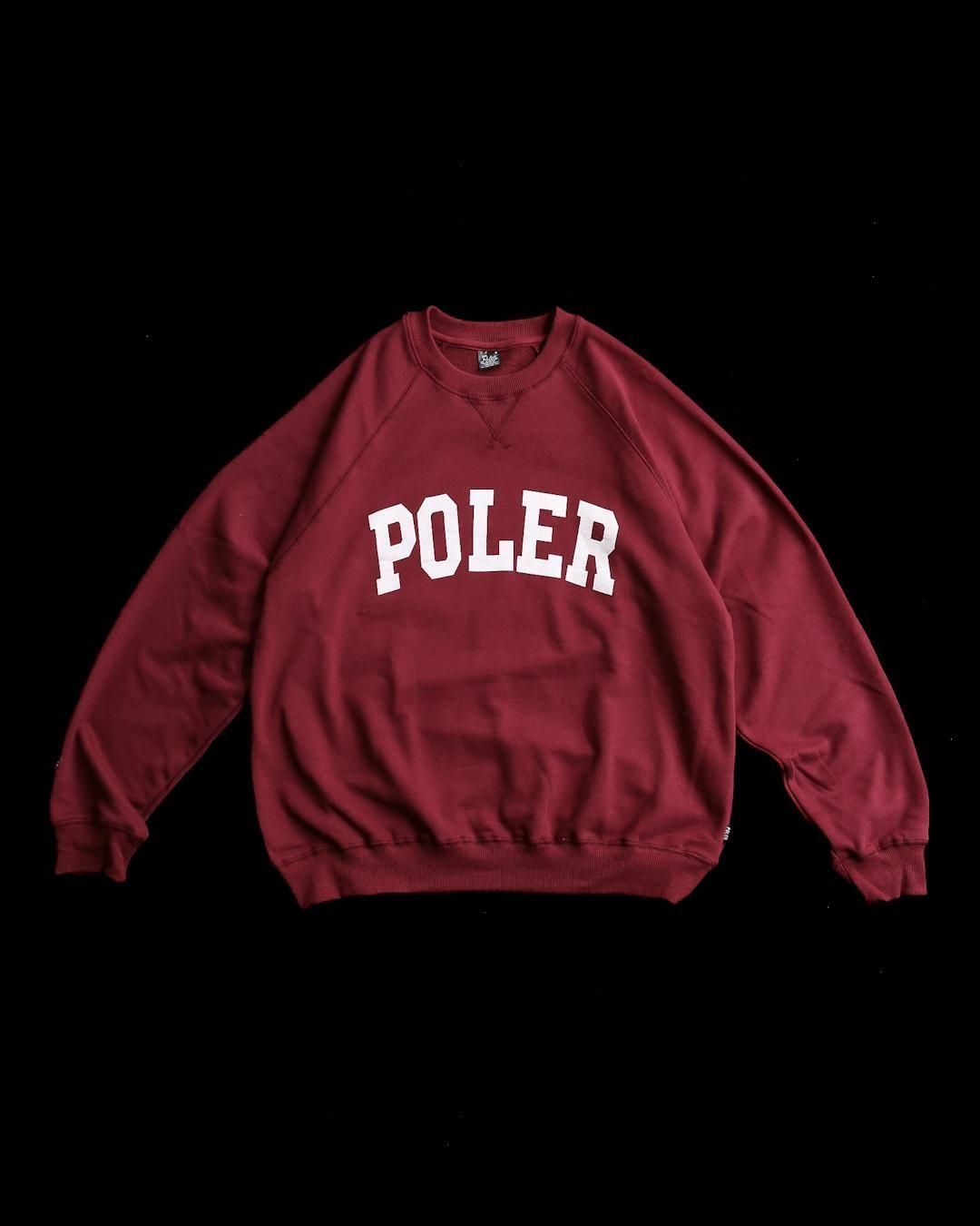 POLeRCOLLEGE RAGLAN CREW