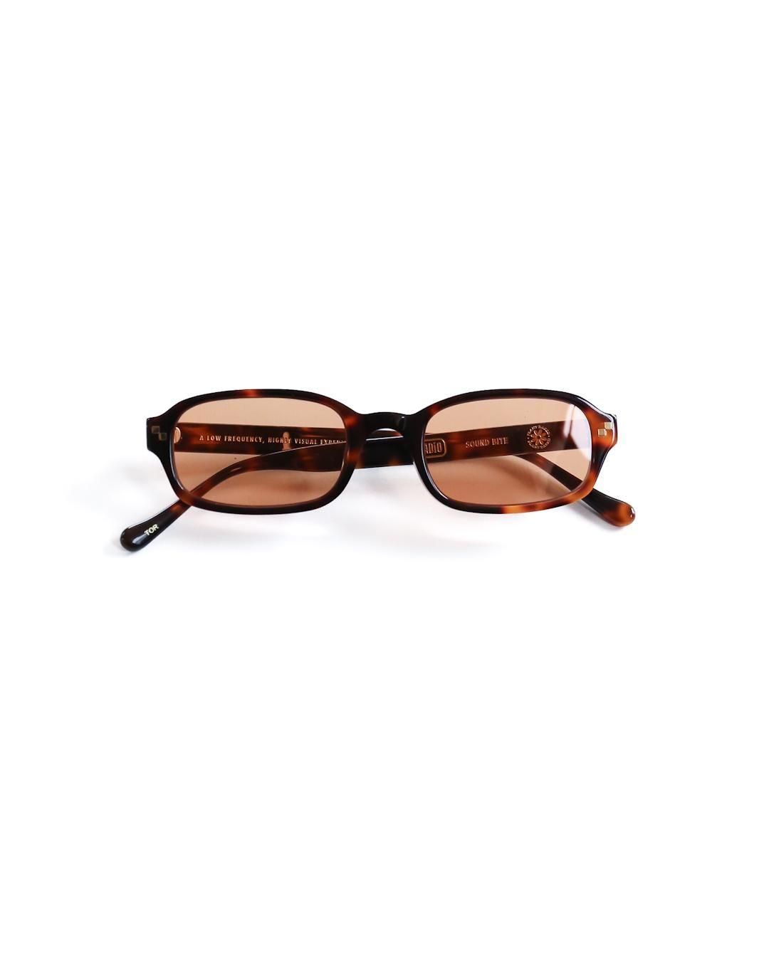 小物 RADIO EYEWEAR SOUND BITE TORT/ORANGE RADIO EYEWEAR】SOUND BITE