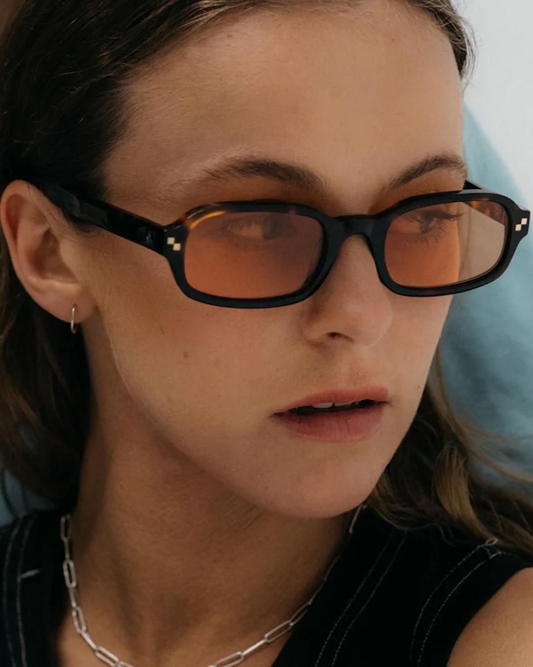 小物 RADIO EYEWEAR SOUND BITE TORT/ORANGE RADIO EYEWEAR】SOUND BITE