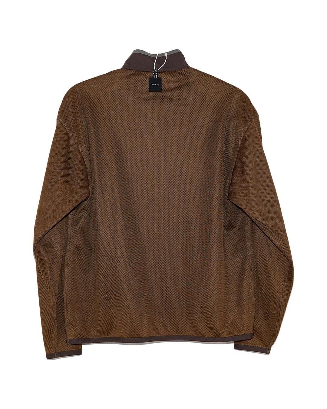 迷迭香[マンネンロウ] 2025 秋と冬 | OCTA MIDLAYER PULLOVER - Brown