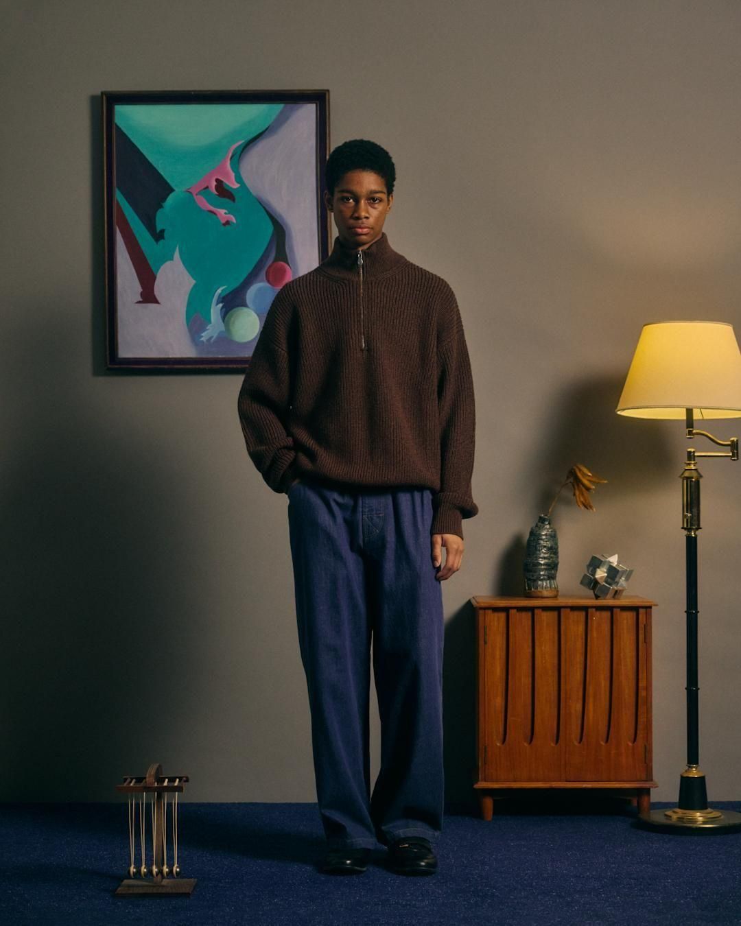 COMFORTABLE REASON[コンフォータブルリーズン] 2025AW | HALF ZIP