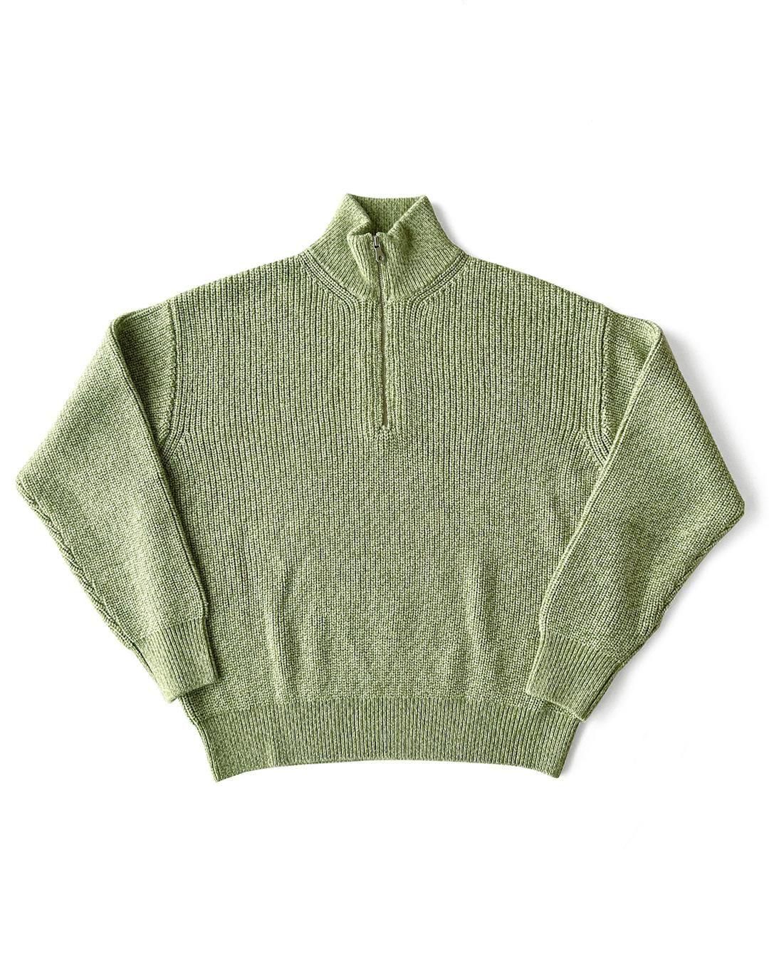 COMFORTABLE REASONHALF ZIP KNIT