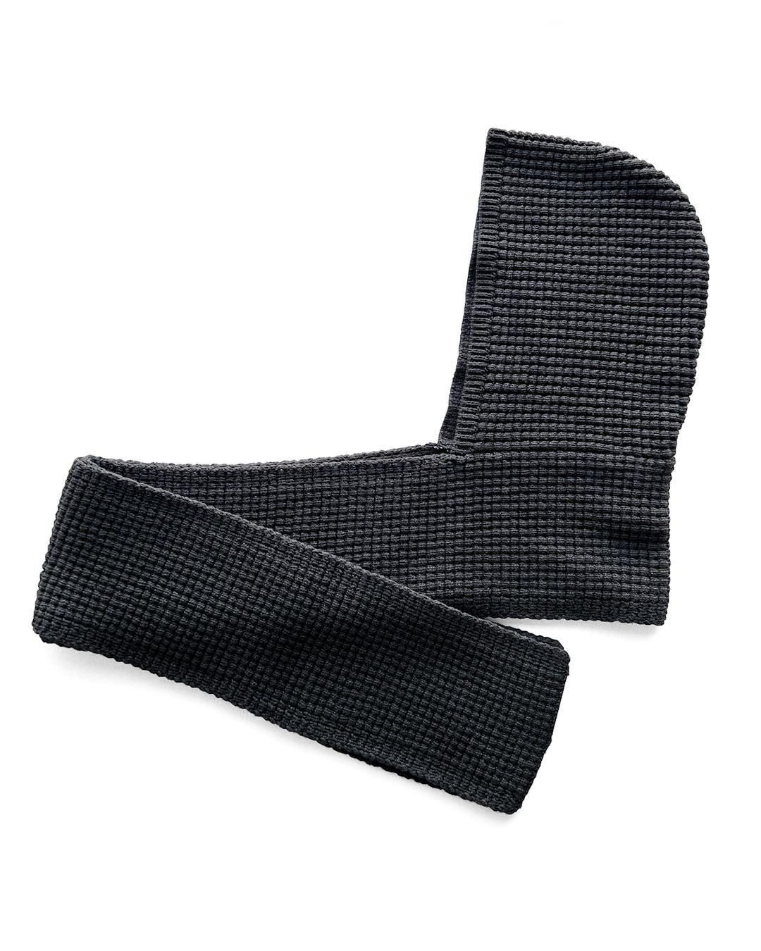 COMFORTABLE REASONWAFFLE HOOD SCARF