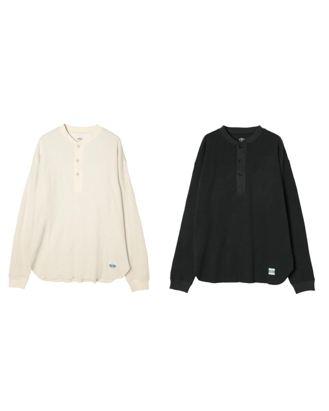 ARMY TWILLHONEYCOMB HENLEY LS TEE