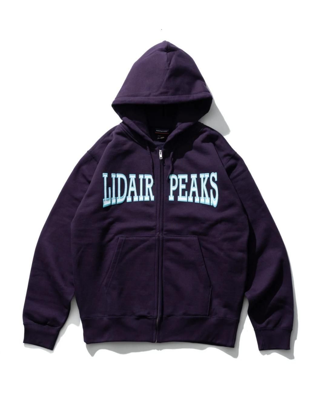 LIDAIRPEAKSCOLLEGE LOGO ZIP HOODIE 