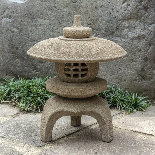 四角置き灯篭｜京都の石屋オリジナルの石灯籠｜自然石専門ショップ