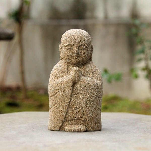 天然石彫刻 仏手石ペアー - 置物