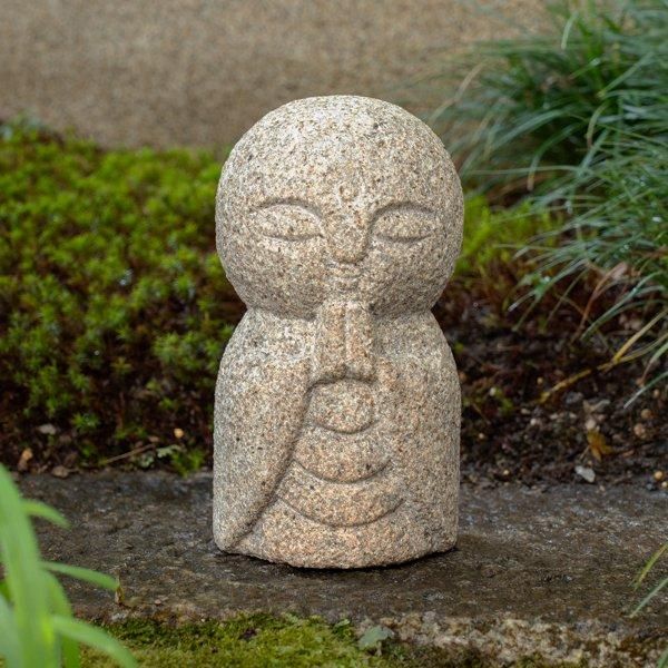 蛭川錆石製の地蔵（大）｜Jizo Statue Made of Hirugawa Stone
