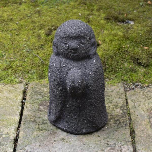 ʡȬι¢(J) | Black Jizo Made of Yame Stone