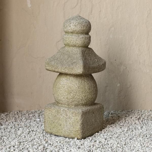 一石五輪塔　手作り　御影石 真壁石製、一石五輪塔 | Gorinto