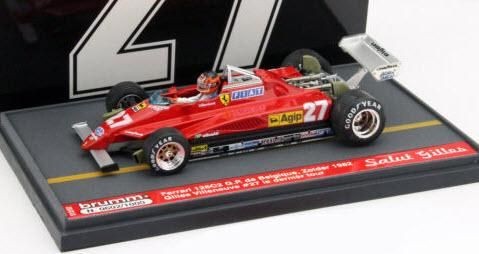 1/20 MFH フェラーリ 126C2 ベルギーGP MFH 1/43 フェラーリ 126C2 モデルファクトリーヒロ | クアトロ