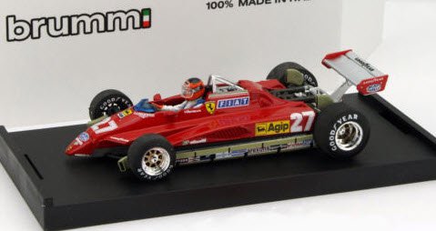 ブルム R267CH 1/43 フェラーリ 126C2 #27 サンマリノ GP F1 1982 G 