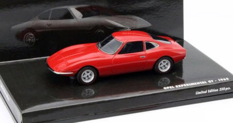 ミニチャンプス 437045020 1/43 オペル GT 1965 `プレプロダクション` レッド - ミニチャンプス専門店　【Minichamps  World】