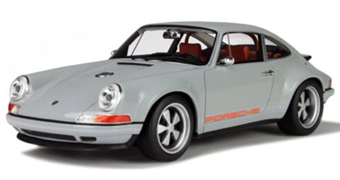 GTスピリット GTS088 1/18 シンガー ポルシェ 911 (ライトグレー) - ミニチャンプス専門店 【Minichamps World】