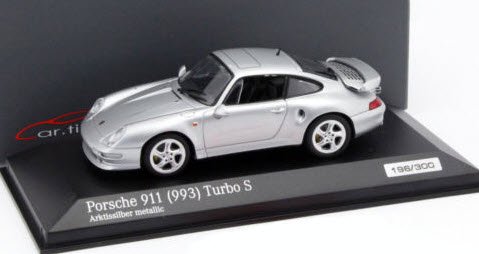 ミニチャンプス Ca 1 43 ポルシェ 911 993 ターボ S シルバー メタリック ポルシェ特注 ミニチャンプス専門店 Minichamps World