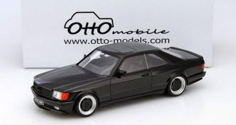 OTTO オットー OTM187 1/18 メルセデスベンツ 560 SEC AMG ワイドボディ (ブラック) - ミニチャンプス専門店  【Minichamps World】