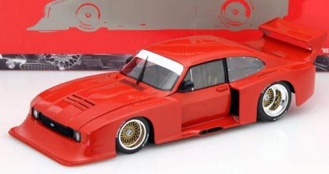 ミニチャンプス 100798600 1/18 フォード カプリ ターボ GR.5 レッド