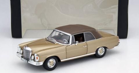 ノレブ B66040629 1/18 メルセデス ベンツ 280 SE カブリオレ (W111) 1968-1969 サンドベージュ ベンツ特注品 -  ミニチャンプス専門店 【Minichamps World】