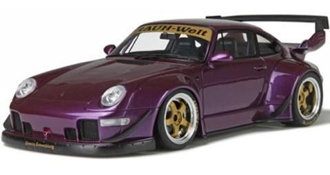 GTスピリット GTS727 1/18 ポルシェ 911 (993) RWB パープル - ミニチャンプス専門店　【Minichamps World】