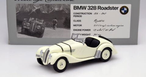 ミニチャンプス 80432411548 1/18 BMW 328 ロードスター 1936-1940 